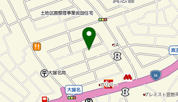 SelectShopGuidanceの地図画像