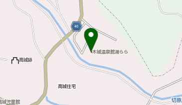 木城町観光協会の地図画像