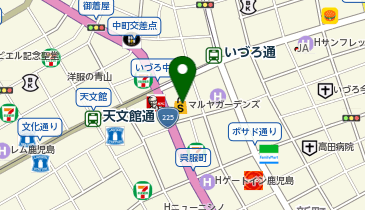ヤードバーズの地図画像