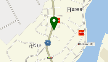 やくしまキッチンの地図画像