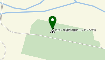 帯広市役所 スノーピーク十勝ポロシリキャンプフィールドの地図画像