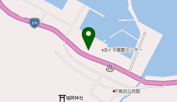 風間浦漁業協同組合 下風呂支所の地図画像