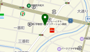 株式会社ルームズセレクト宇都宮西口店の地図画像