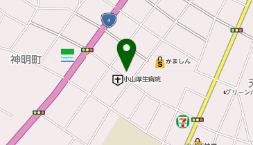 共創未来小山薬局の地図画像