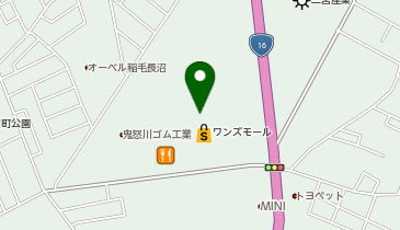 珍味苑ワンズモール店の地図画像