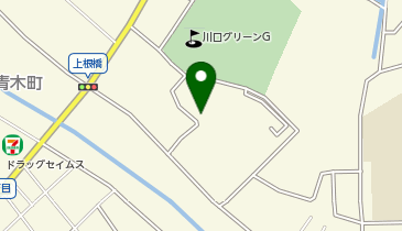たまゆう川口店の地図画像