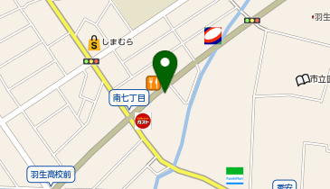 タックルベリービッグベリーさいたま羽生店の地図画像