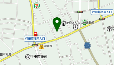 行田おもてなし観光局(一般社団法人)の地図画像