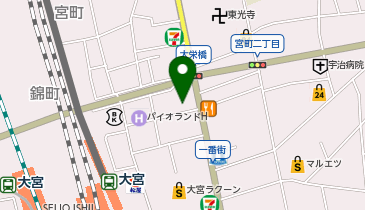 日本政策金融公庫 さいたま支店 中小企業事業の地図画像