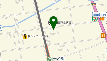 訪問マッサージGENKISUN春日部の地図画像