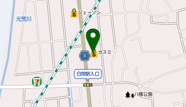 ラ・ブシュリーカスミ白岡店の地図画像