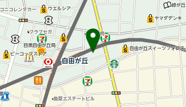 よくわかるほけん案内フレル・ウィズ自由が丘店の地図画像