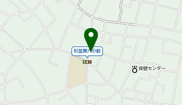 杉並区 コミュニティふらっと馬橋の地図画像