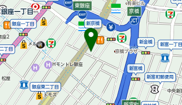 アルティジャーノ・チャオ東京銀座店の地図画像