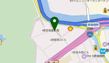 ファイン薬局元赤坂の地図画像