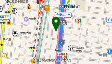 メビウス(MEVIUS)の地図画像