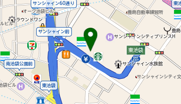 TLCRECORDS池袋サンシャインシティアルパ店の地図画像