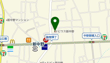 こころ調剤薬局の地図画像