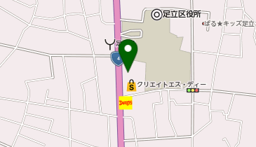 ゴルフサンズの地図画像