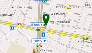 アオノ薬局葛西店の地図画像