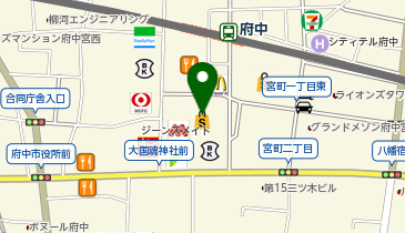 ドットエスティミッテン府中店の地図画像