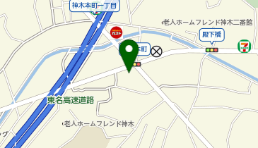 シュウエール神木本町の地図画像