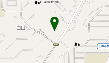 白山神社の地図画像