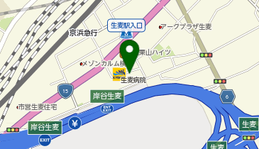 共創未来なまむぎ薬局の地図画像