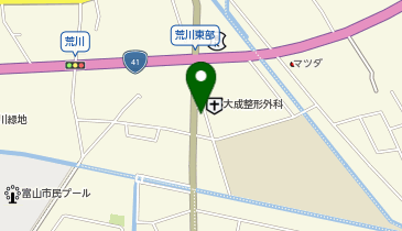 共創未来荒川薬局の地図画像