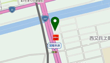 メガネ赤札堂大江店の地図画像