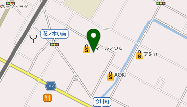トレカプラザ55西尾店の地図画像