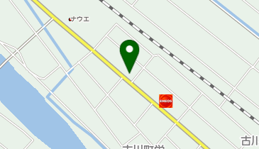 マム美容室古川新栄店の地図画像