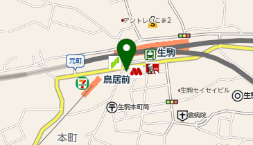 hairmakeBrandnew-eve生駒店の地図画像