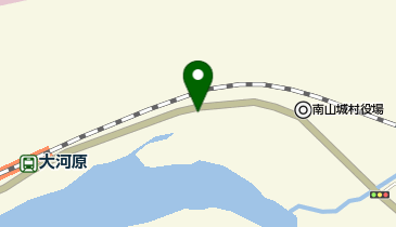 南山城村農林産物直売所の地図画像