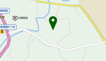 五條南学童保育所の地図画像