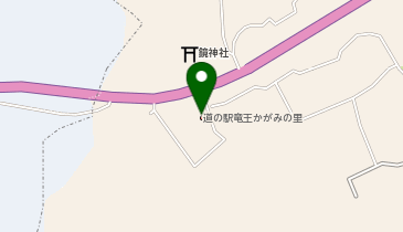 近江牛岡喜かがみの里店の地図画像