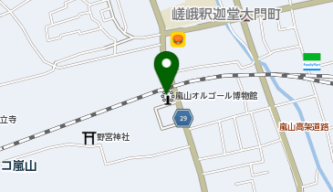 オルゴールショップカリヨンの地図画像