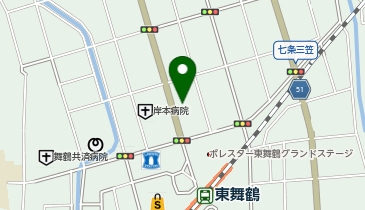 炭火やきとり松平の地図画像