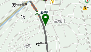バレエスタジオTOMOEの地図画像