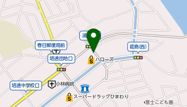 ダイヤクリーニング ハローズ春日店の地図画像