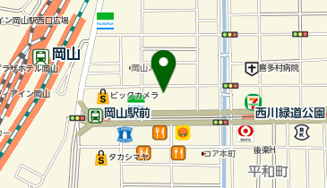 ホビーショップタムタム岡山店の地図画像