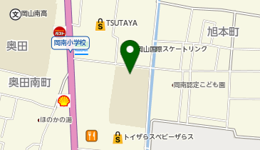 岡山市立 岡南小学校児童クラブの地図画像