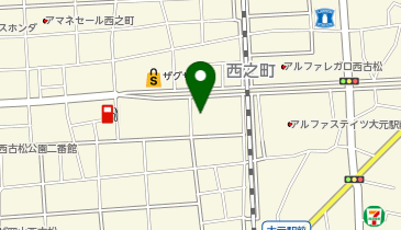 がブリチキン岡山大元店の地図画像