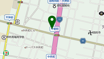 香川県石油政治連盟の地図画像