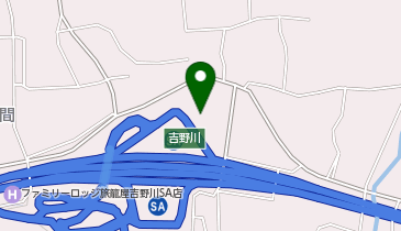株式会社ENEOSウイング吉野川サービスエリア 上りの地図画像
