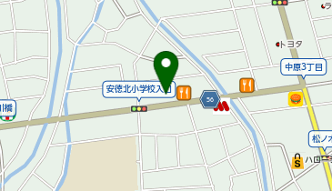 お肉の工場直売所那珂川店の地図画像