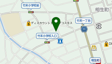 宅配クック1・2・3八幡西店の地図画像