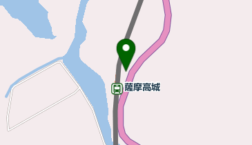 薩摩高城館の地図画像
