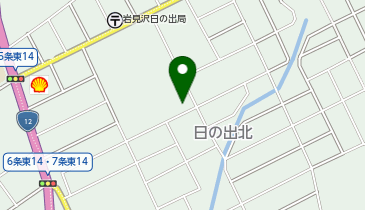 日の出鍼療所の地図画像