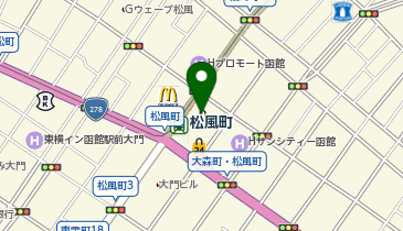 ツルハ 調剤薬局函館松風店の地図画像